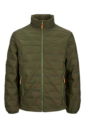 کاپشن خاکی مردانه رگولار Jack & Jones - کد 847260655