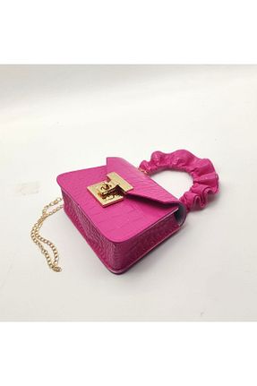 کیف دوشی صورتی بچه گانه چرم مصنوعی MAXKIDS - کد 837618074