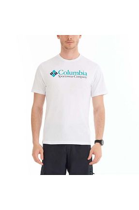 تیشرت سفید مردانه رگولار Columbia - کد 824362631