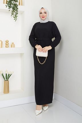 لباس حجاب مشکی زنانه اورسایز MÇmoda - کد 892903443