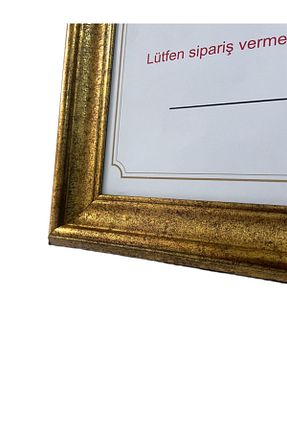 قاب عکس طلائی İpek Sanatsal - کد 831675210