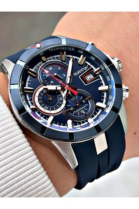 ساعت مچی سرمه ای مردانه 41-45 میلی متر Quantum - کد 766662674