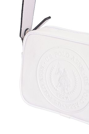 کیف دوشی سفید زنانه پارچه ای U.S. Polo Assn. - کد 231024966