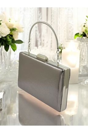 کیف مجلسی طلائی زنانه فلزی Biçanta - کد 856203826