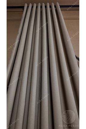 پرده زمینه بژ جیر Fluiana - کد 892943686