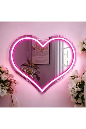 آینه صورتی Home Decorations - کد 892995515