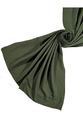 شال سبز زنانه پنبه ای mim eşarp - کد 893032199