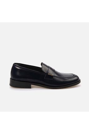 کفش کلاسیک سرمه ای مردانه پاشنه کوتاه (1 - 4 سانتی متر) Kemal Tanca - کد 872980791