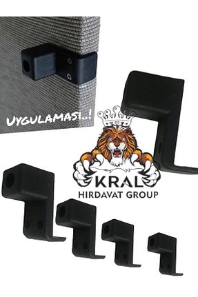 یراق آلات مبل مشکی KRAL HIRDAVAT - کد 797657553