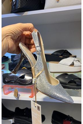 کفش مجلسی متالیک زنانه چرم مصنوعی Pierre Cardin - کد 893061632
