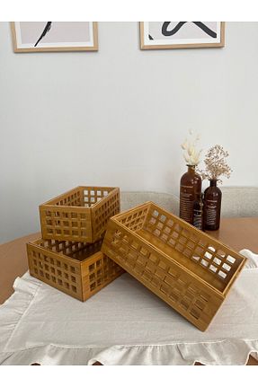 جعبه نگداری قهوه ای چوب Mirilliahome - کد 893066113