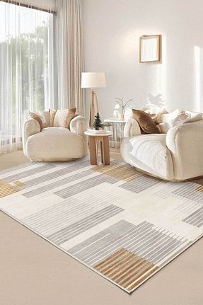 فرش طوسی زیره ضد لغزش Decomia Home - کد 893094190