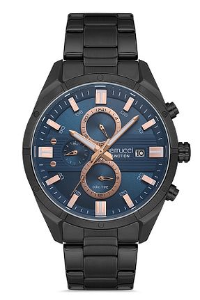 ساعت مچی آبی مردانه 45 میلی متر Ferrucci - کد 520725965