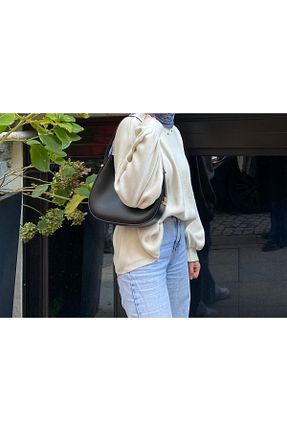 کیف دوشی مشکی زنانه چرم مصنوعی starseabag - کد 893126969