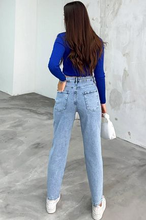 شلوار جین متالیک زنانه پاچه تنگ MissKybele - کد 893133237