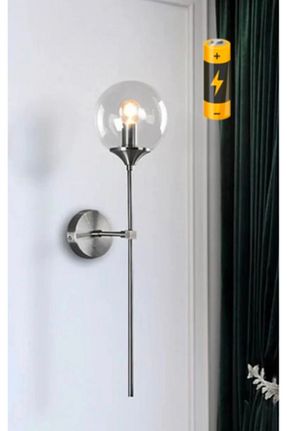 چراغ دیواری طوسی فلزی burenze - کد 868920619