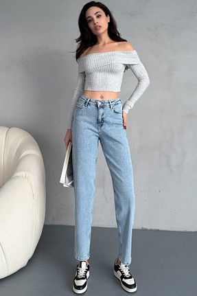 شلوار جین متالیک زنانه رگولار Ottawe - کد 893171541