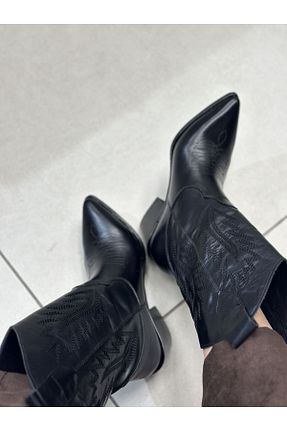 چکمه مشکی زنانه پاشنه متوسط (5-9 سانتی متر) İstanbul - کد 893178157