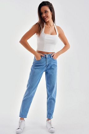 شلوار جین آبی زنانه پاچه تنگ CoolLook - کد 893160404