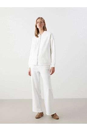 سوئیشرت نباتی زنانه چاپی LC Waikiki - کد 879329438