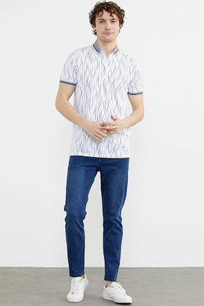 تیشرت سفید مردانه رگولار Sementa - کد 820517568
