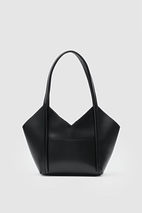 کیف دوشی مشکی زنانه چرم مصنوعی Shule Bags - کد 893282641