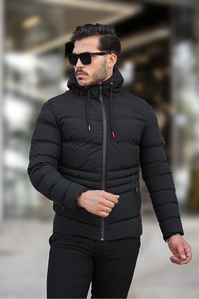 کاپشن مشکی مردانه رگولار MRD SPORT - کد 756964125