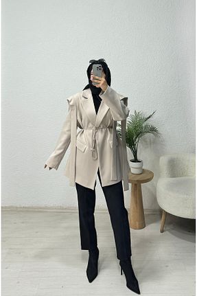 کت بلیزر زنانه بافتنی lurex moda - کد 894835844
