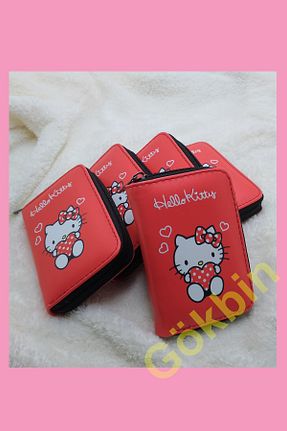کیف پول قرمز بچه گانه سایز متوسط Gökbin - کد 894377220