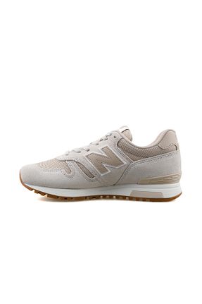 کفش اسنیکر بژ زنانه بند دار New Balance - کد 893319942