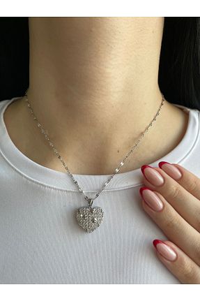 گردنبند استیل ( فولاد ) زنانه استیل (فولاد) Tasarım - کد 893313524