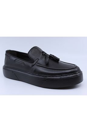 کفش کژوال مشکی مردانه پاشنه تخت Papuccu - کد 893319042