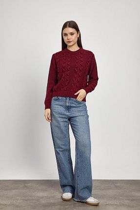 پلیور زرشکی زنانه رگولار Rays - کد 893316989
