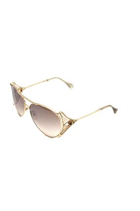 عینک آفتابی طلائی زنانه 61 Roberto Cavalli - کد 31665373