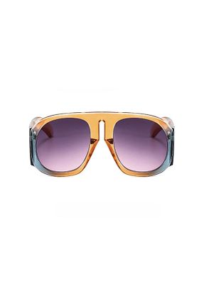 عینک آفتابی نارنجی زنانه UV400 Toz Vintage - کد 736623542