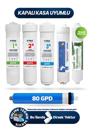 لوازم دستگاه تصفیه آب H-MAX Reverse Osmosis System - کد 774313649