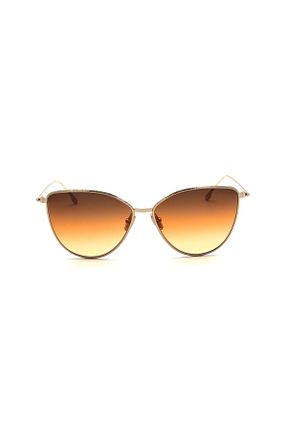 عینک آفتابی طلائی زنانه 59+ Victoria Beckham - کد 655886399