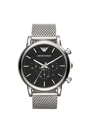 ساعت مچی سفید مردانه استل (فولاد) Emporio Armani - کد 1059822