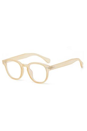 عینک آفتابی زرد زنانه UV400 Toz Vintage - کد 744097711