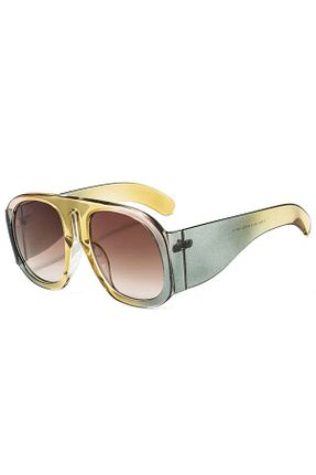 عینک آفتابی زرد زنانه UV400 Toz Vintage - کد 736816865