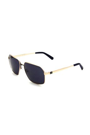عینک آفتابی طلائی مردانه 58 Guess - کد 750502389