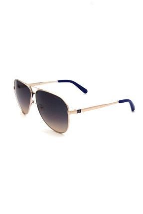 عینک آفتابی طلائی مردانه 61 Guess - کد 750500521
