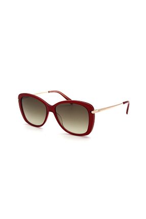 عینک آفتابی زرشکی زنانه UV400 Longchamp - کد 555200022