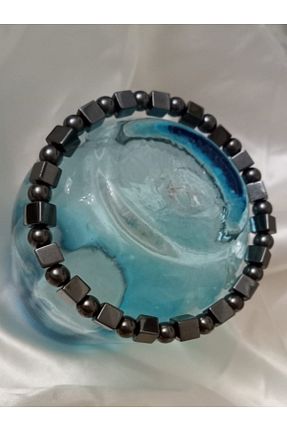 دستبند جواهر مشکی مردانه سنگ طبیعی Shisa For Men - کد 893416337