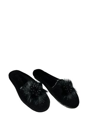 دمپائی مشکی زنانه جیر asyaline - کد 893428839