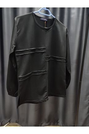 بلوز حجاب مشکی زنانه مام فیت ASUDE TESETTÜR - کد 893436965