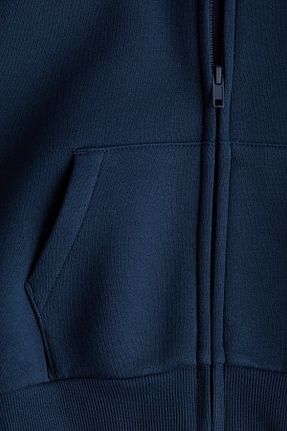 سوئیشرت سرمه ای بچه گانه ساده H&M - کد 895219805