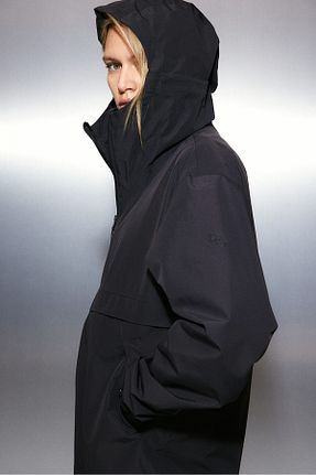 بادگیر و بارانی مشکی زنانه H&M - کد 895713572
