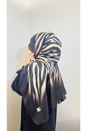 شال قهوه ای زنانه پنبه ای MODA - کد 893497084
