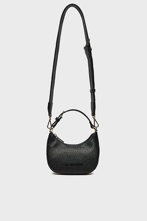 کیف دوشی مشکی زنانه چرم مصنوعی Love Moschino - کد 893497443